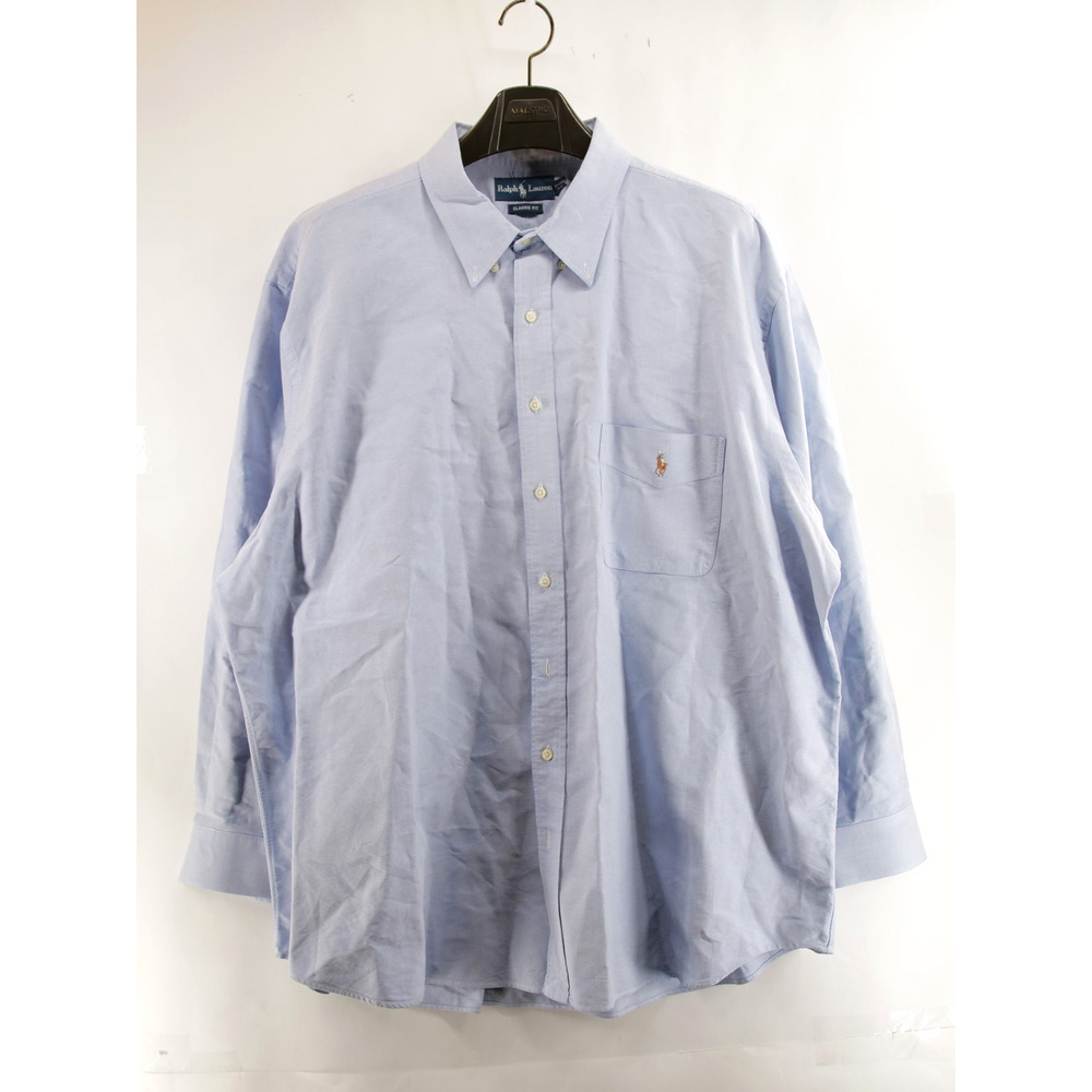 Ralph Lauren Shirt Mens 3XB Big Button Down Classic fit Blue